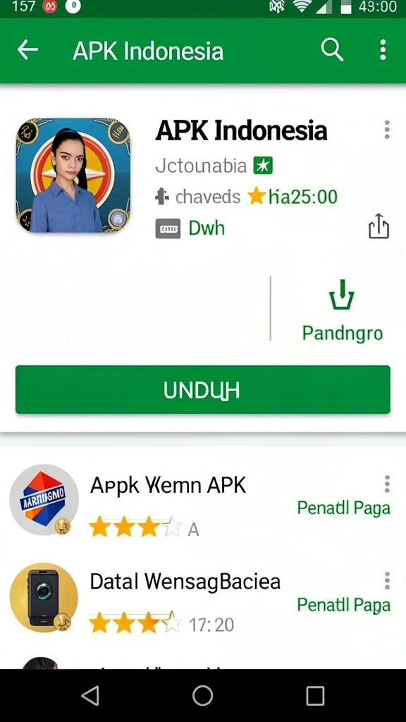 Tampilan antarmuka yang menarik dan intuitif.