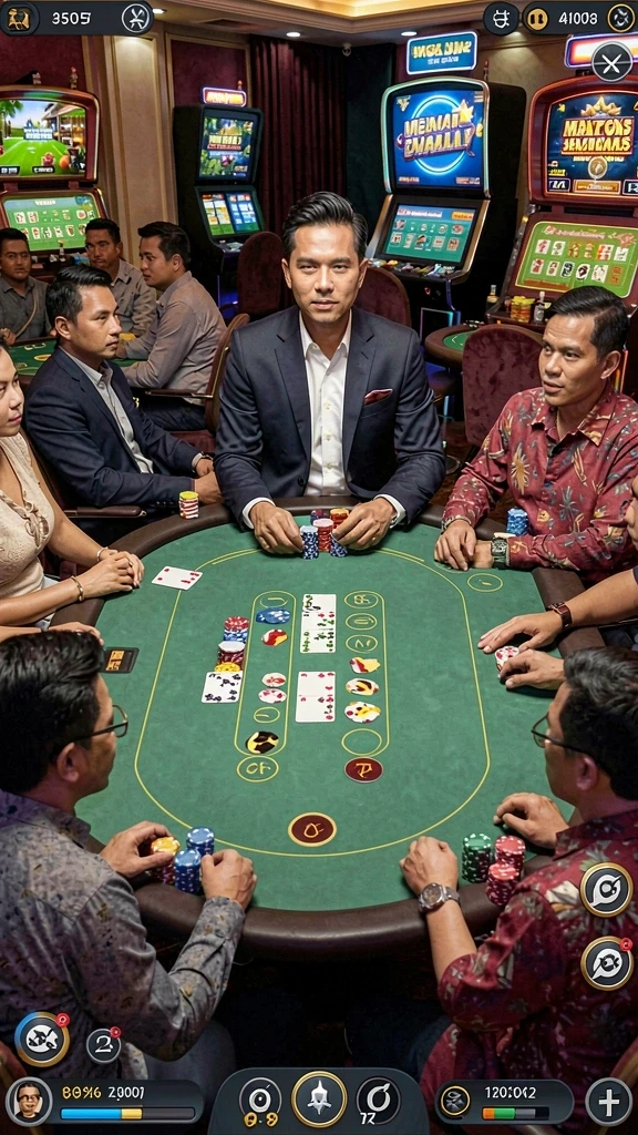 Tangkapan layar menampilkan grafis yang menawan dalam permainan.