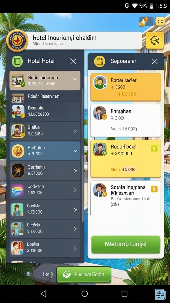 Gameplay seru di dalam 8ID dengan berbagai level menantang.