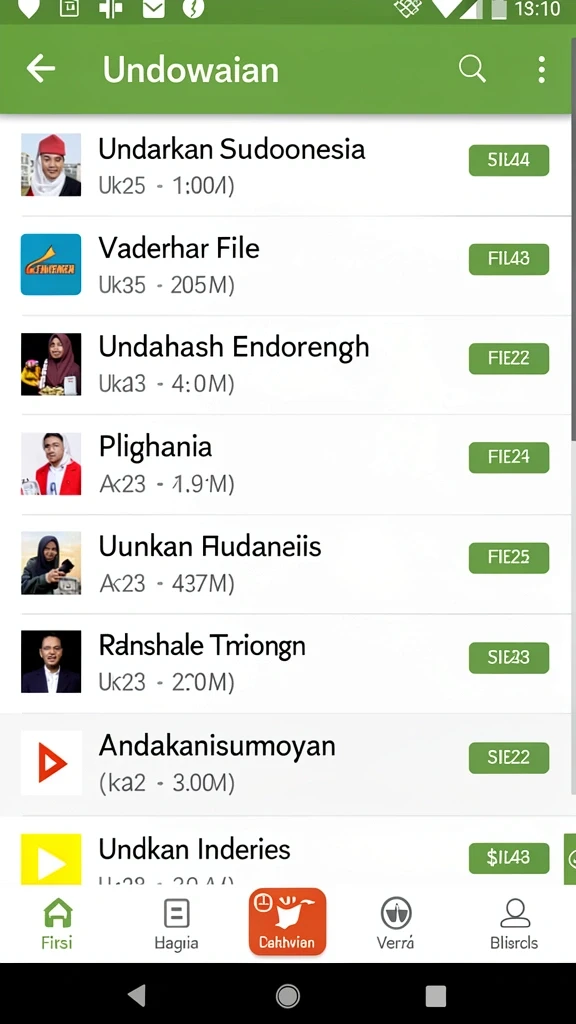 Tampilan antarmuka yang menarik untuk dinikmati.