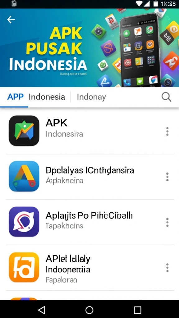 Tampilan antarmuka aplikasi yang menarik dan user-friendly.