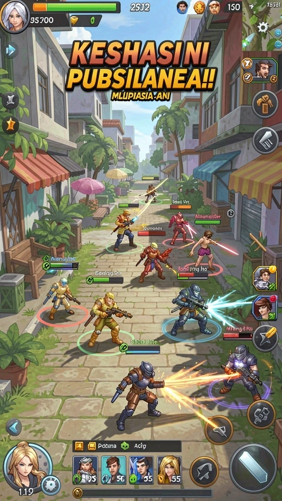 Mode multiplayer yang memungkinkan Anda bersaing dengan teman.