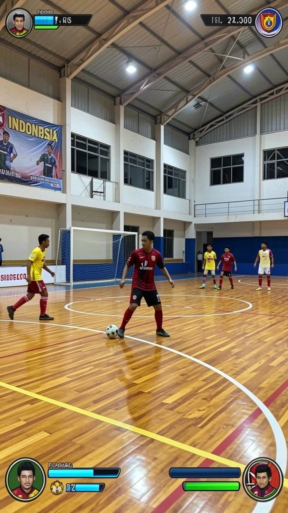 Interaksi antarpemain yang seru dan dinamis.