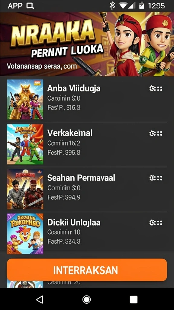 Moment seru di salah satu level menantang.