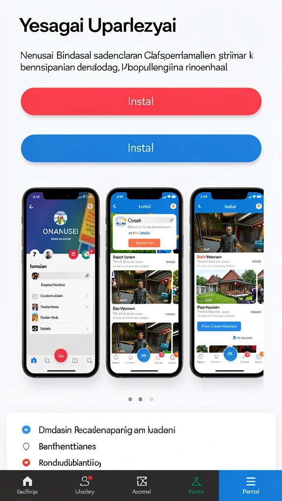 Screenshot menampilkan karakter utama dalam suasana petualangan.