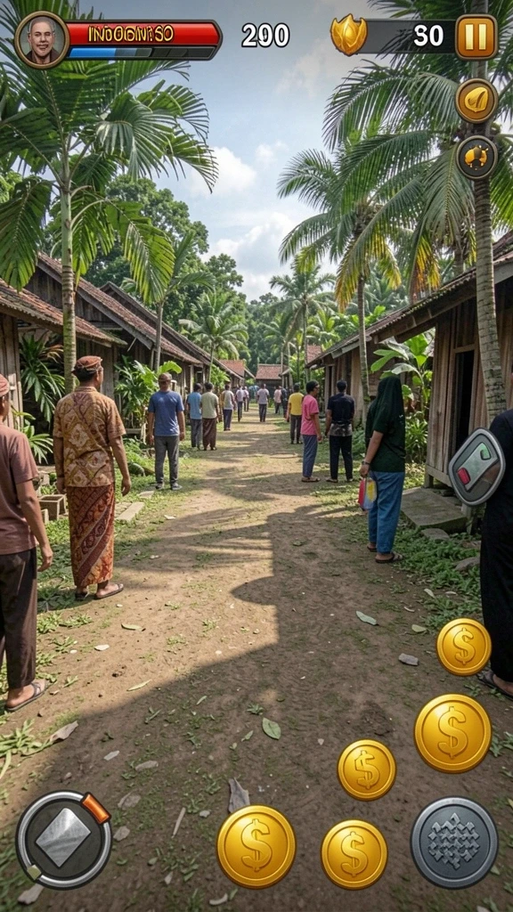 Fitur permainan yang bervariasi dan menantang.