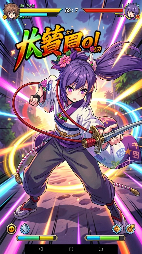 Screenshot dari permainan slot yang mendebarkan.