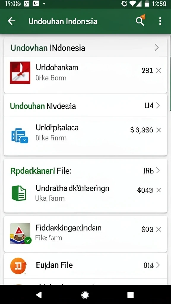 Tampilan antarmuka yang user-friendly dan modern.