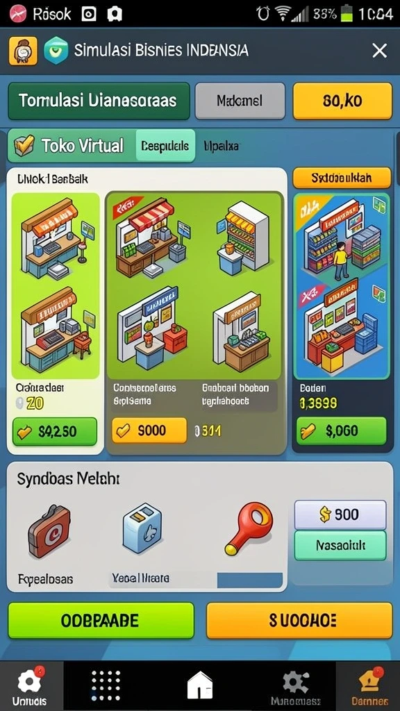 Tampilan awal yang menawan dan penuh warna.