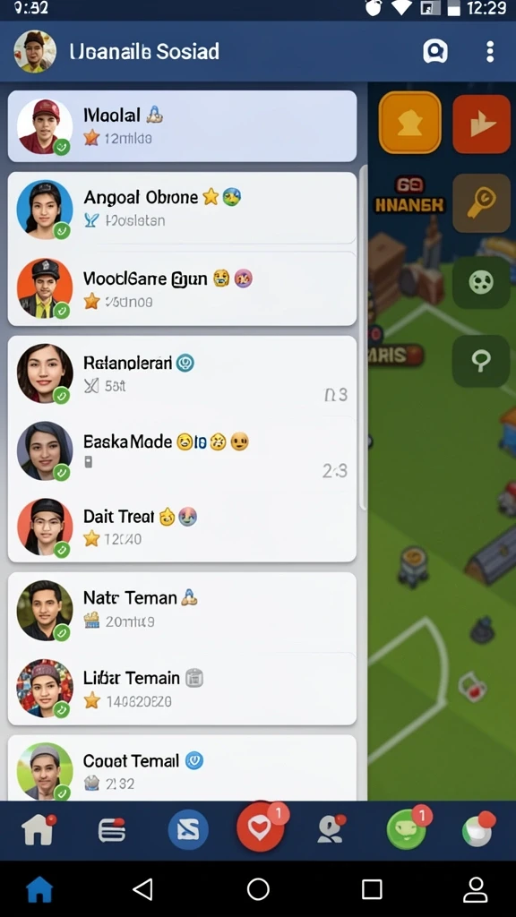 Tampilan antarmuka yang bersih dan intuitif.