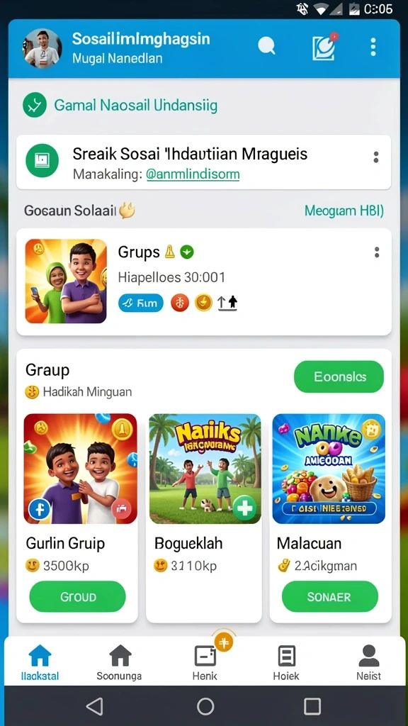 Antarmuka pengguna yang intuitif dan mudah dipahami.