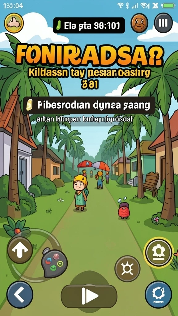 Screenshot menunjukkan menu kustomisasi yang kaya dengan berbagai pilihan.