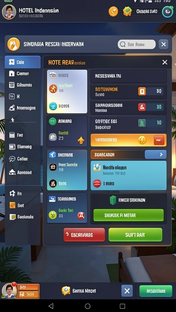 Gambar menunjukkan leaderboard dengan skor pemain teratas.