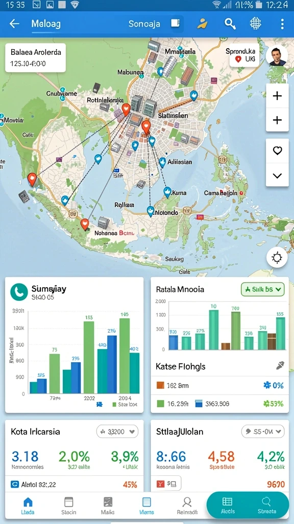 Screenshot fitur pelatihan naga yang interaktif.