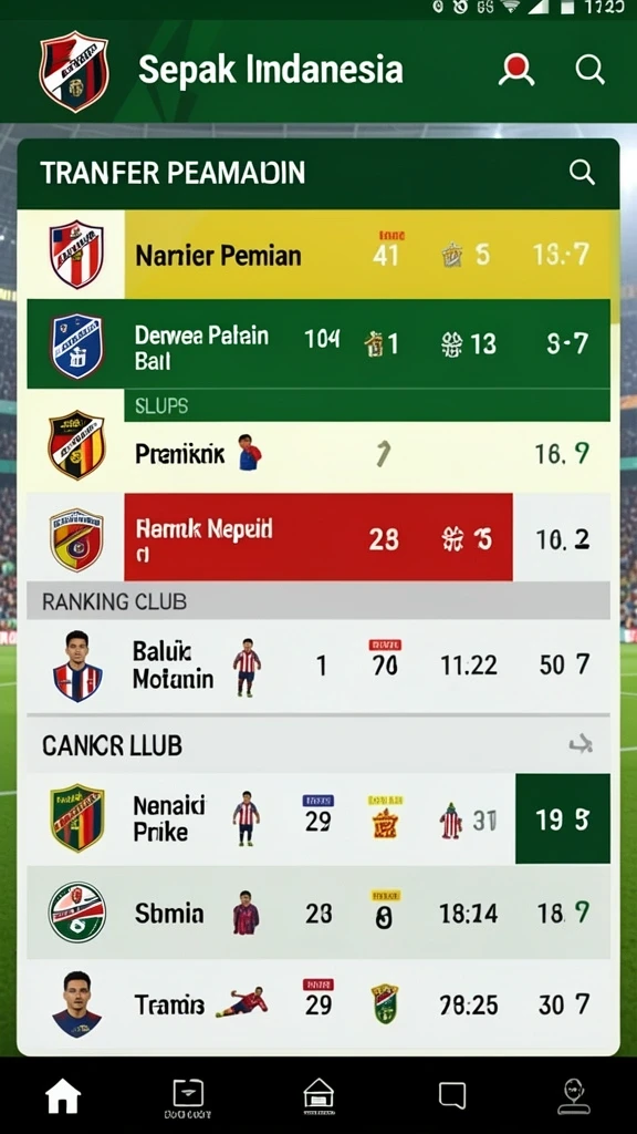 Fitur komunitas yang memungkinkan interaksi antar pemain.