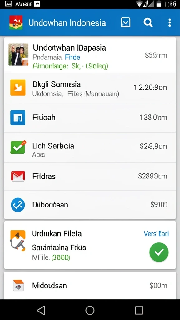 Tampilan antarmuka yang menarik dan user-friendly.