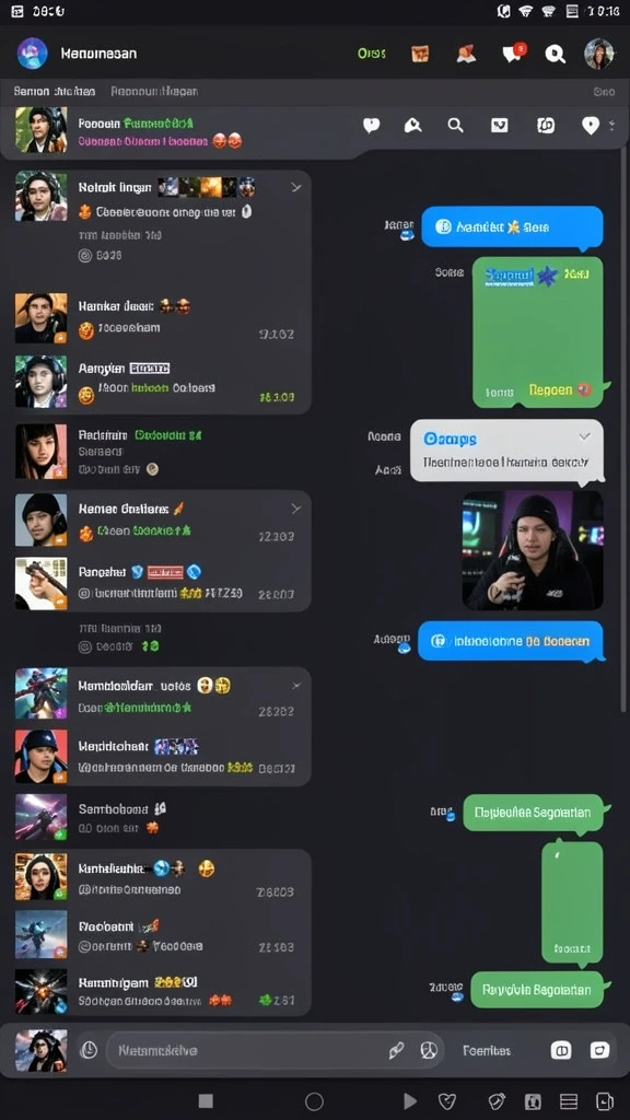 Tampilan awal yang menarik dengan grafis yang menawan.