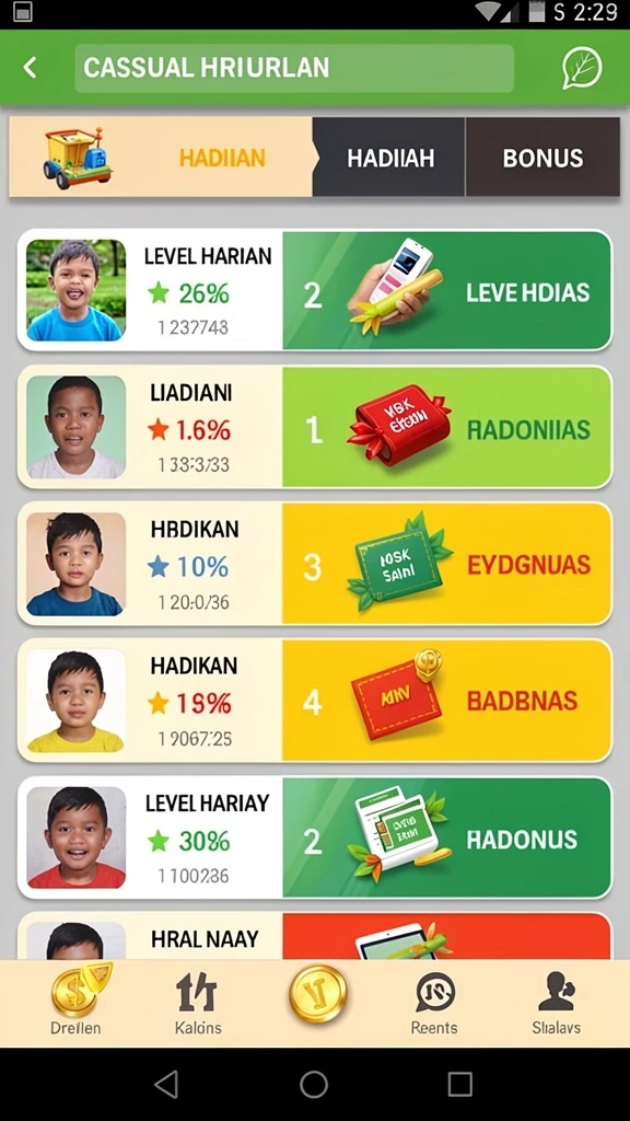 Gameplay seru dengan berbagai tantangan menanti.
