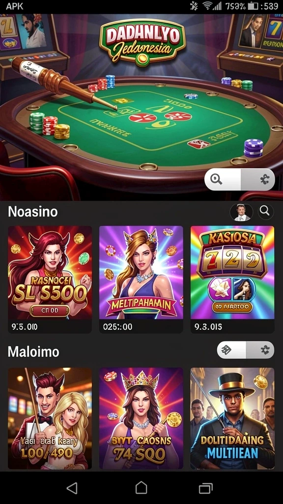 Beragam tema permainan slot yang menarik.