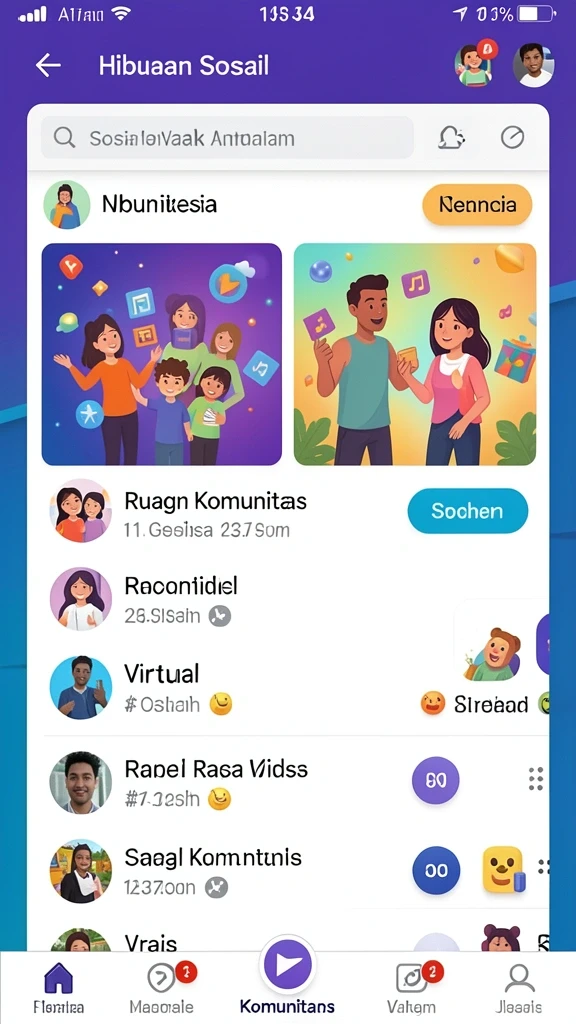 Mode multiplayer yang seru dan kompetitif.