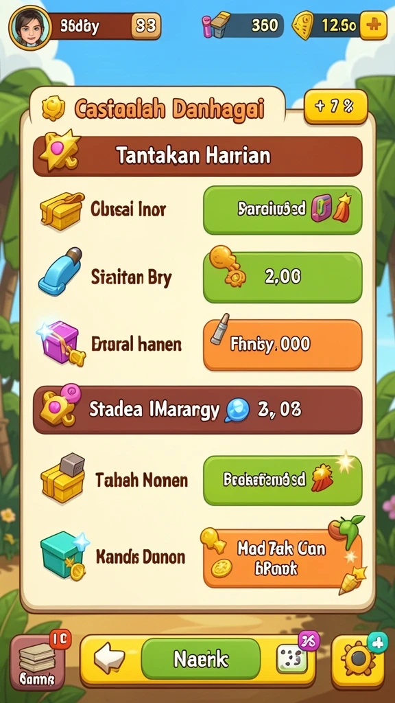 Tampilan antarmuka yang menarik dan user-friendly.