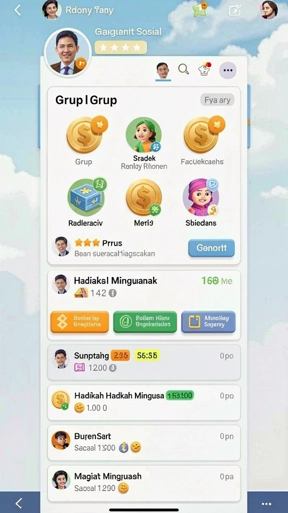 Karakter unik dengan keterampilan khusus.
