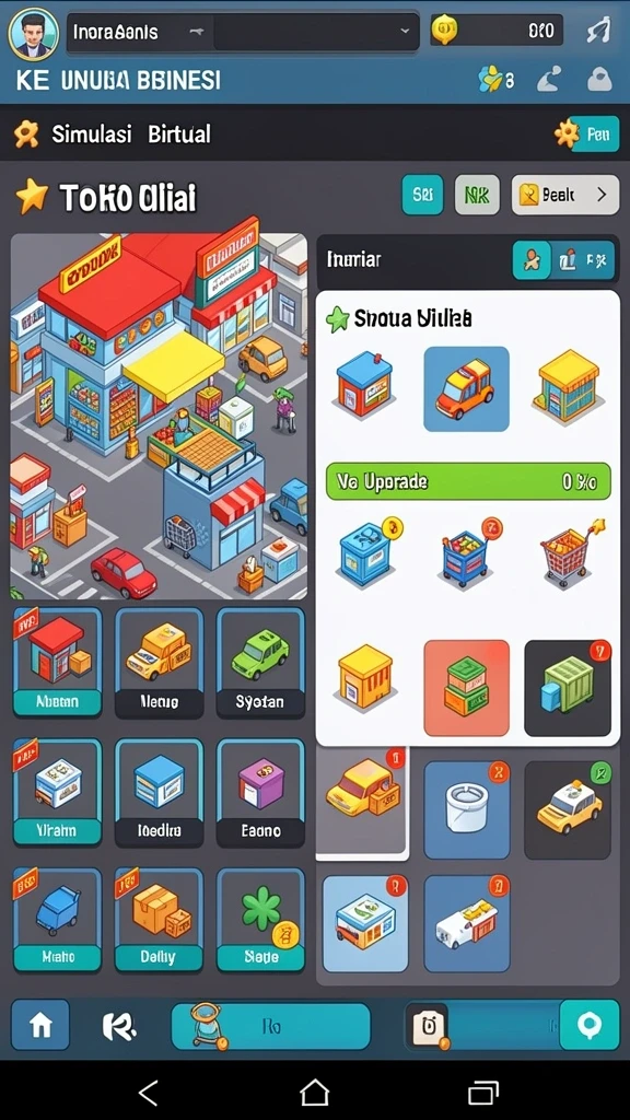 Fitur multiplayer memungkinkan pemain bersaing secara langsung.