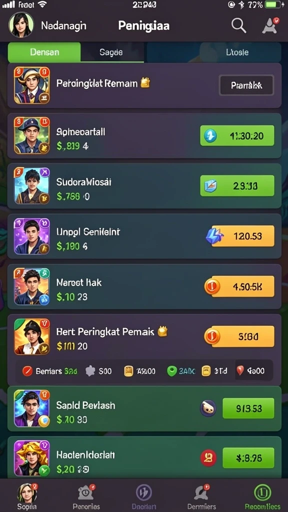 Beragam tema permainan slot yang seru.