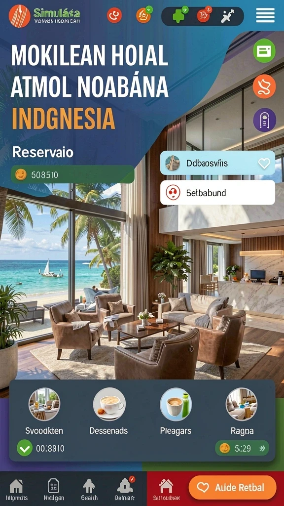 Screenshot saat pengguna menikmati permainan slot.