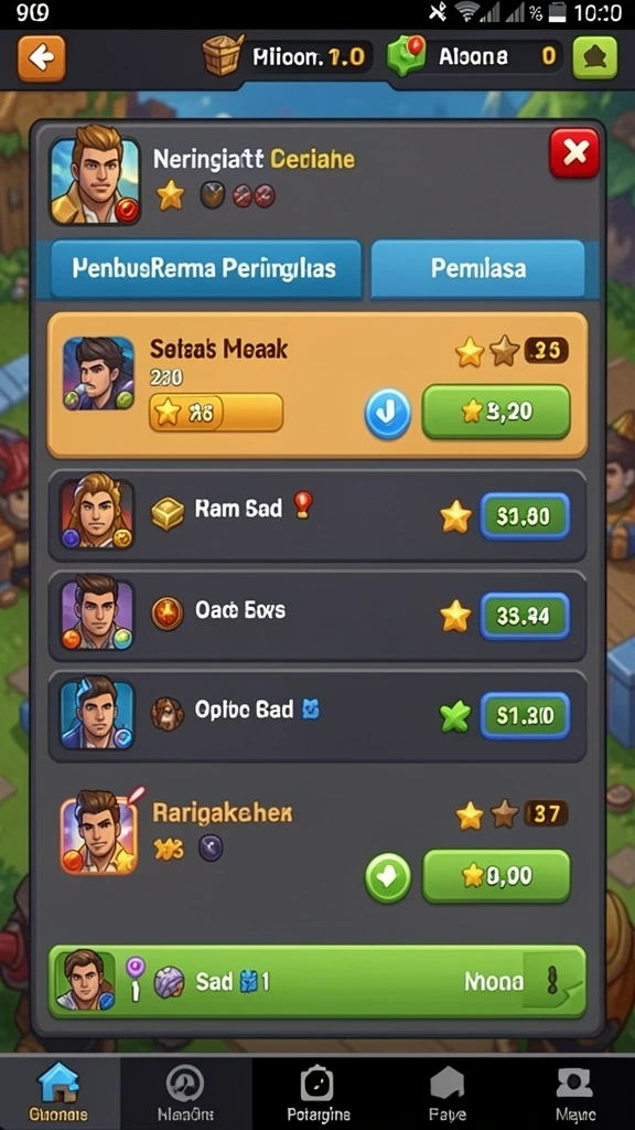 Mode multiplayer yang seru dan menantang.