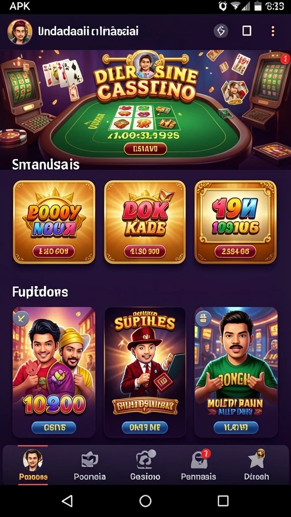 Hadiah menarik setiap hari untuk pemain setia.