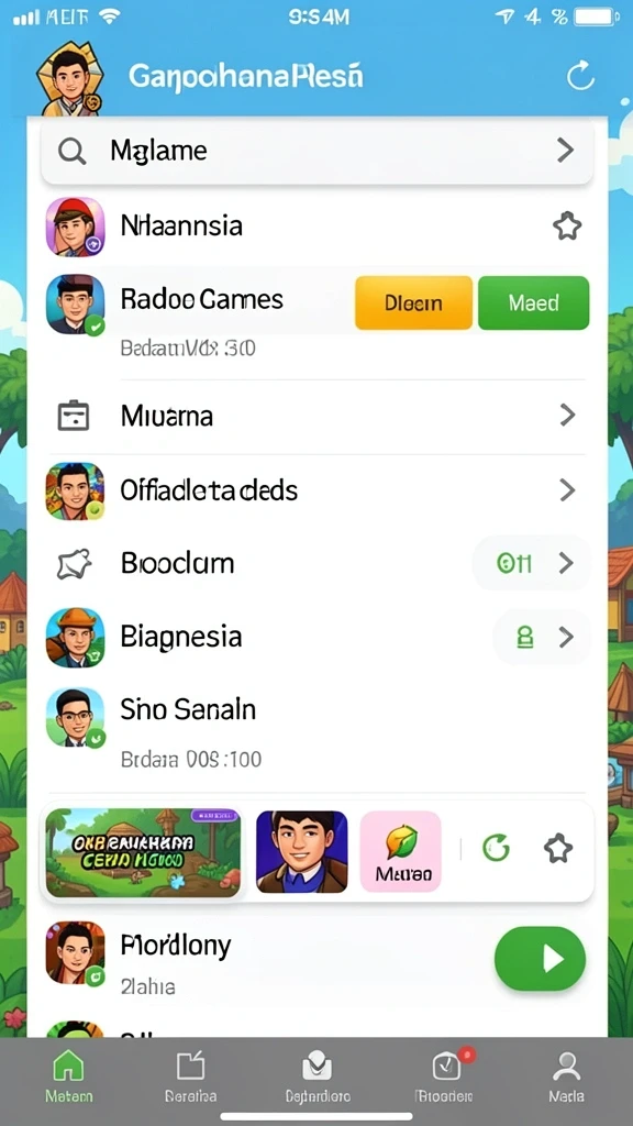 Level baru yang menantang dan seru.