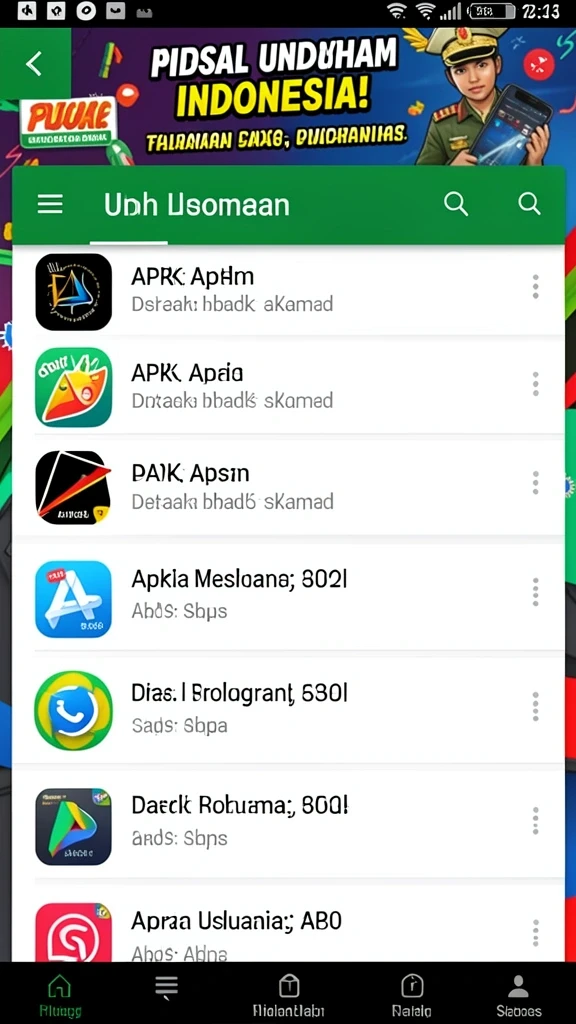 Tampilan antarmuka yang intuitif dan mudah digunakan.
