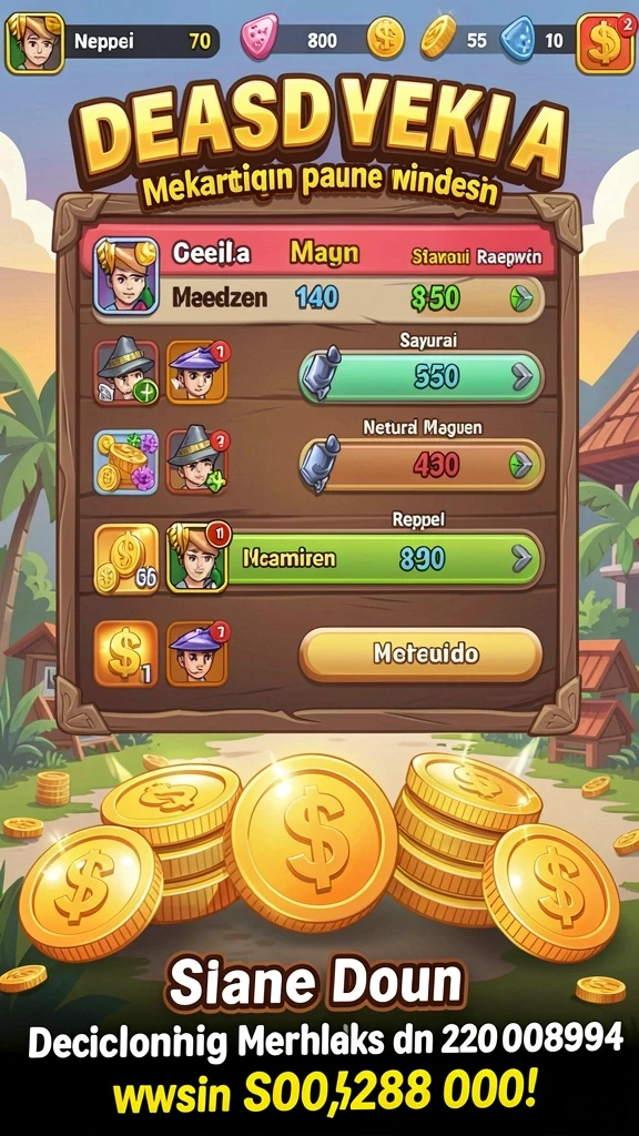 Pertarungan epik melawan monster kuat.